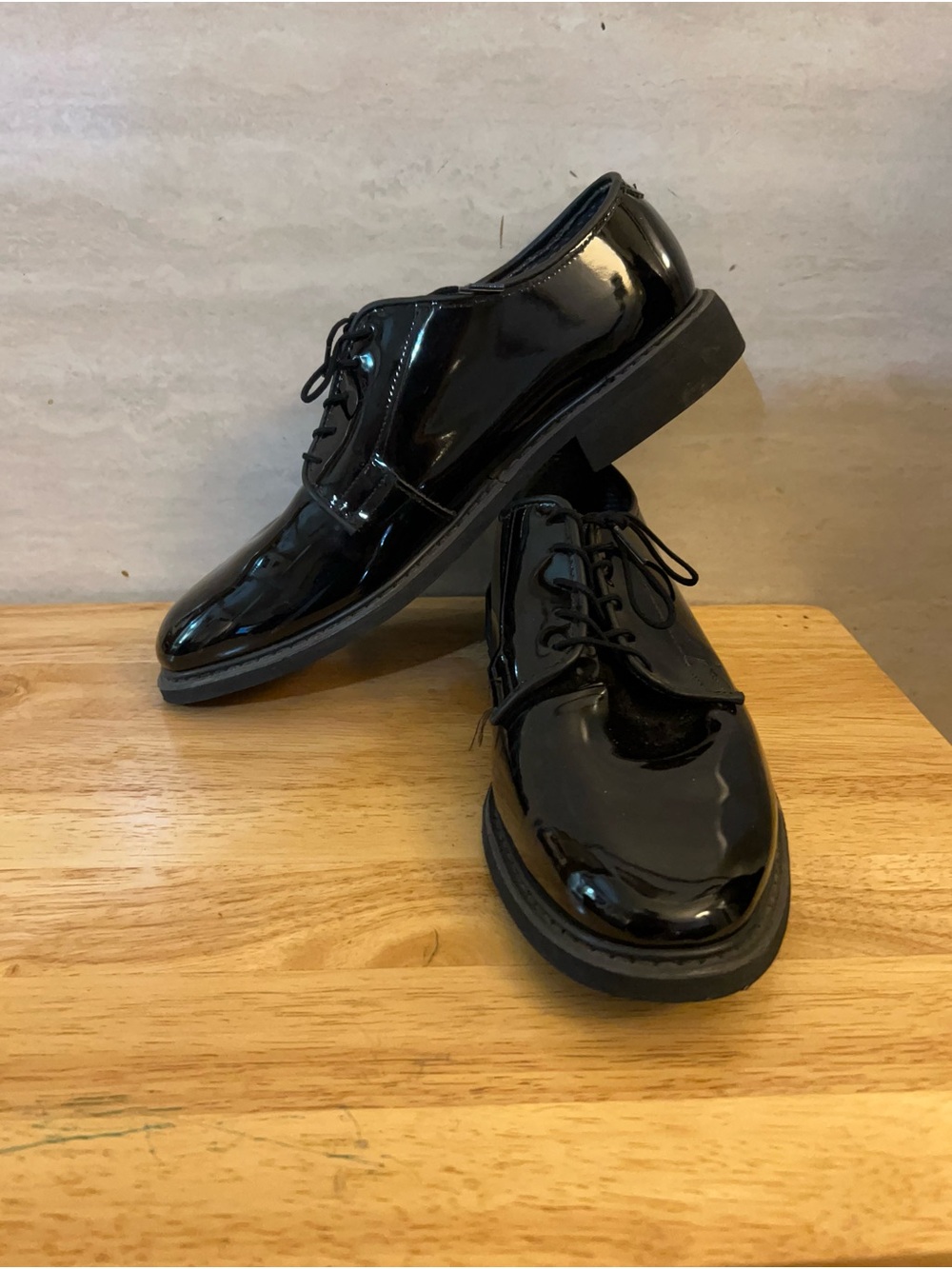 Bates High Gloss Oxford Dress Shoes
